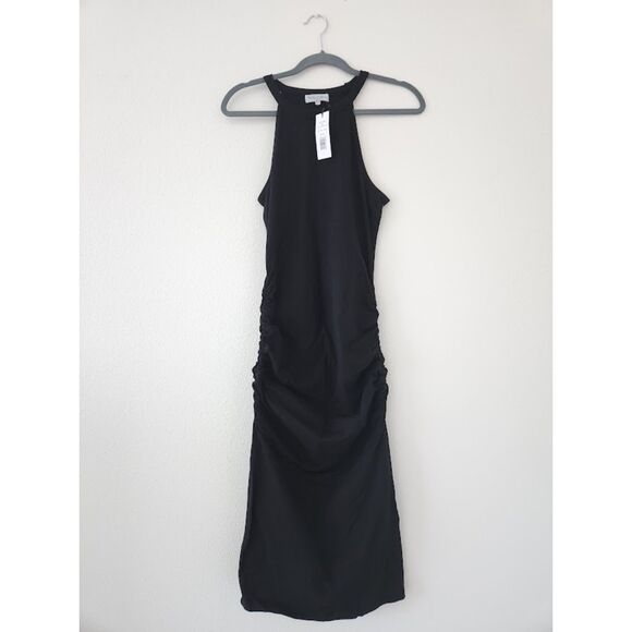 Michael‎ Stars Racerback Midi Dress in Black - Picture 4 of 7